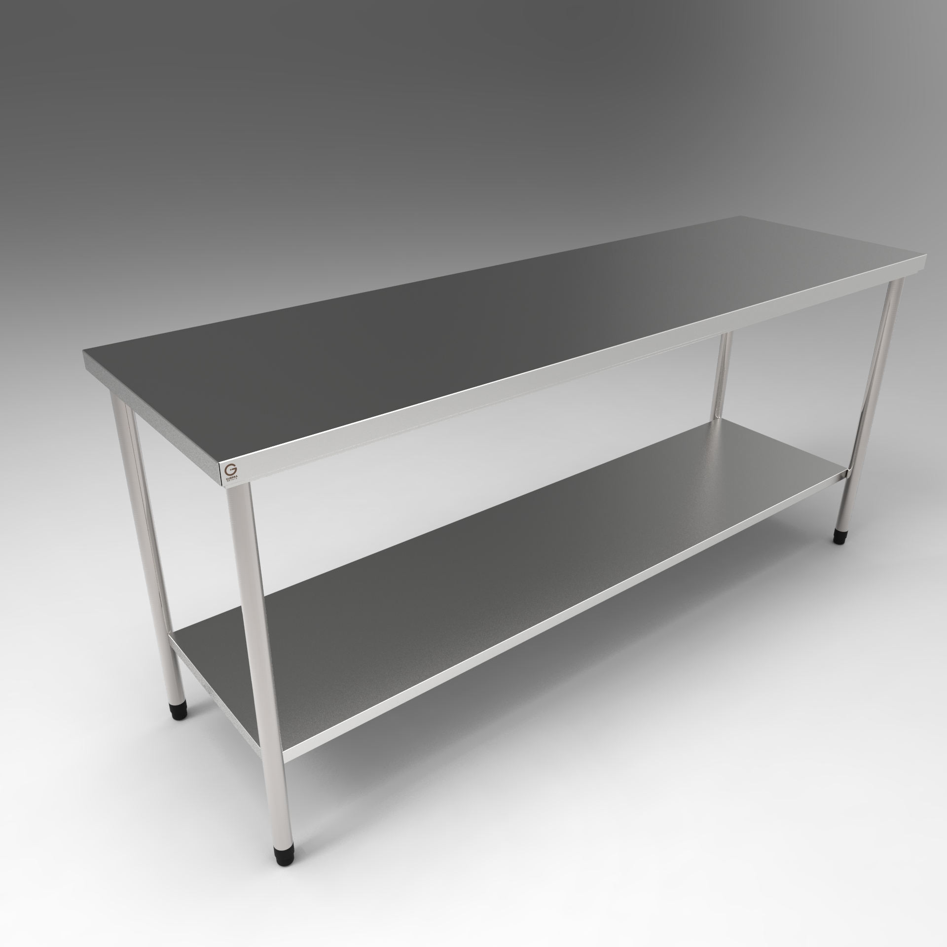 MESA DE TRABALHO C/ PLANO S/ ESPELHO